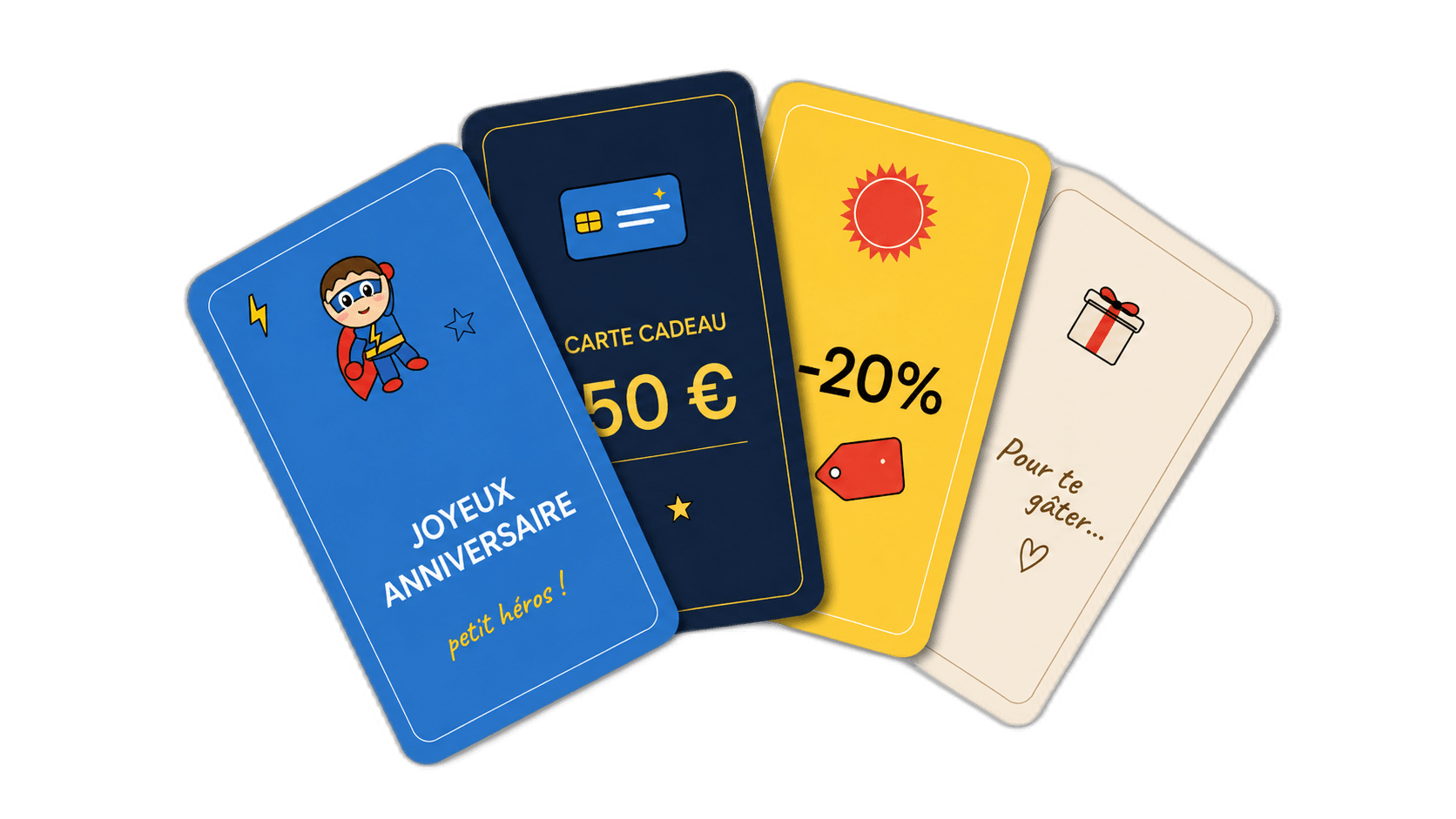 Sélection d'un thème de carte cadeau